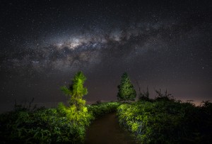 Milky way in Tahiti 01